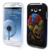 Силиконов гръб ТПУ за Samsung Galaxy Grand Duos i9082 / Grand Neo i9060 / Grand Neo Plus хипопотам клоун